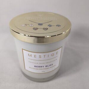 Mestige Berry Bliss Swarovski Hidden Crystal Jewelry Soy Candle 2 Wick 330g Jar